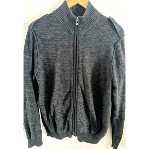 DKNY zip up sweater